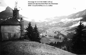 COLO JEUNE FRANCE 1956 chapelle du Rosaire et la vallee